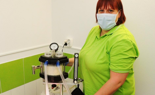 Vorbereitung der Inhalationsnarkose